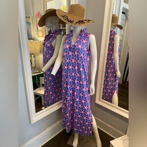 Lulu-B | Dresses | Lulu B Ruffle Neck Maxi Size Xs | Poshmark